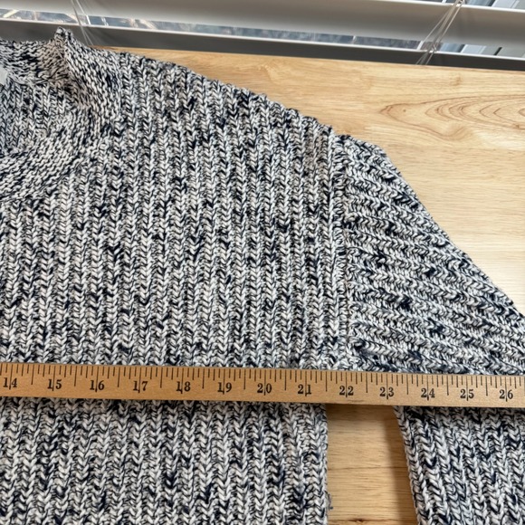 Coldwater Creek Sweater Womens Blue Wool Knit Oversized Pullover - Large (14) - Picture 12 of 14